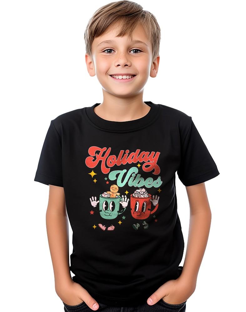 

Holiday Vibes t-shirt - Funny and Festive! 100% cotton, Funny t-shirt, Unisex Pr M