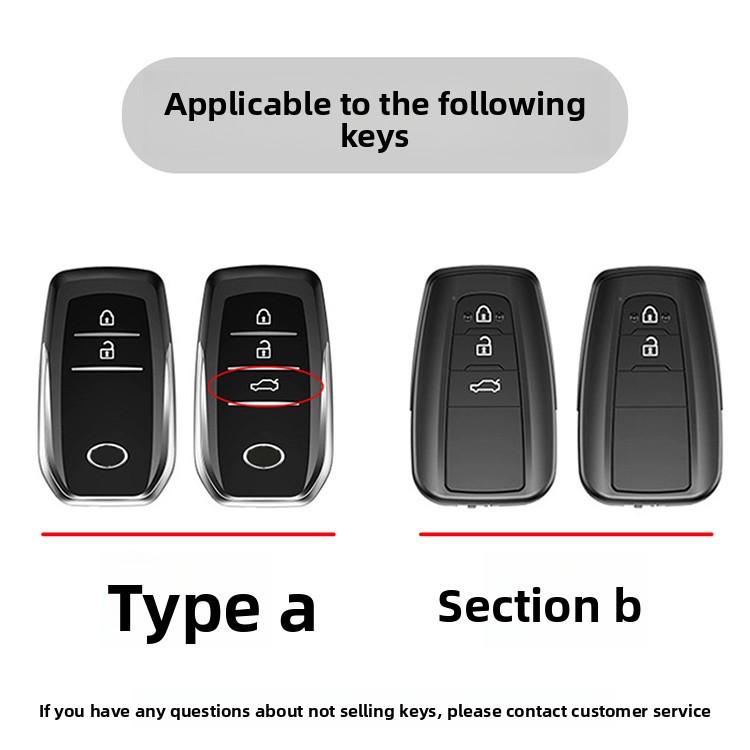 Suitable for 2024 Toyota Avalon Luxury Key Set 2.0 Dual Engine Luxury Edition Car Case Buckle Male 23