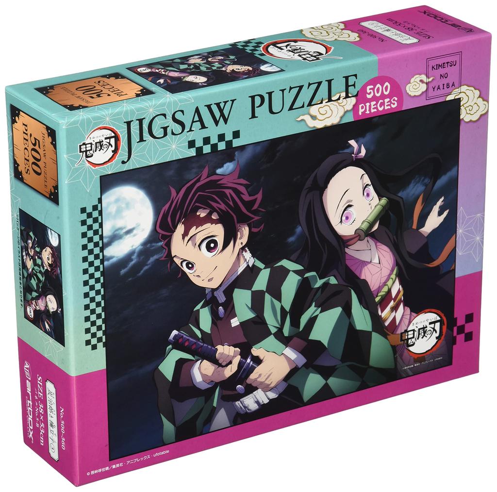 Ensky 500 Piece Jigsaw Puzzle Tanjiro and Nezuko 3 500-360