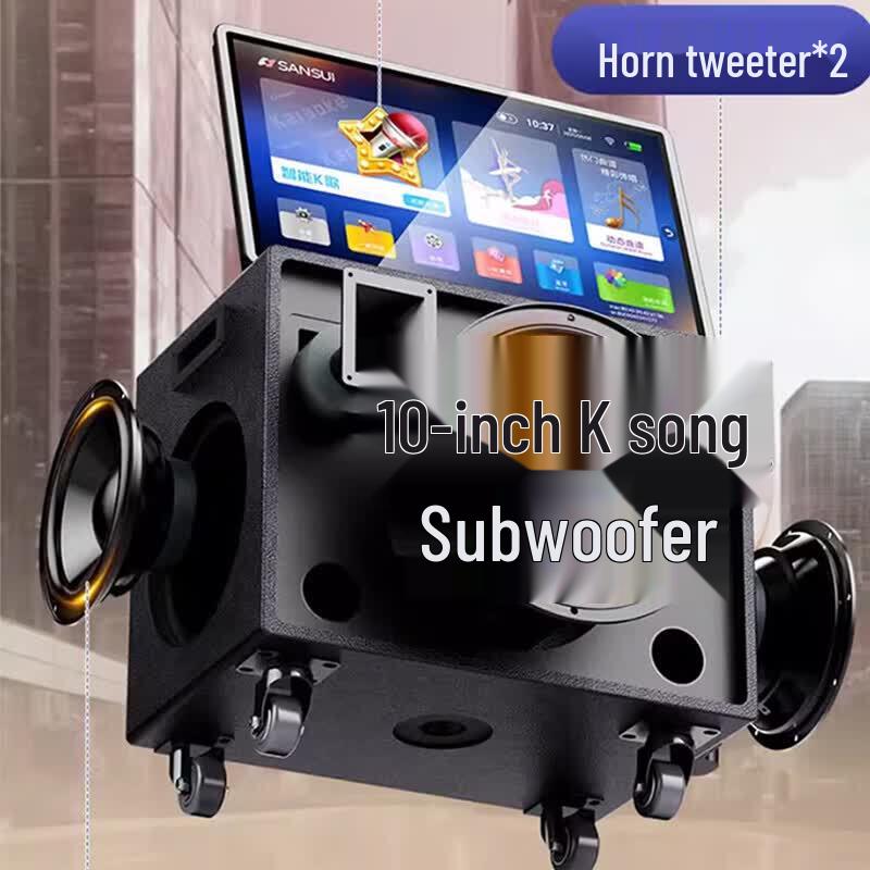 SANSUI Portable Karaoke KTV System Speaker (CN version)