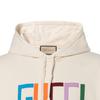 Gucci Felted Cotton Hooded Sweatshirt with Patch 'Ivory' Men's 721427-XJFFW-9162