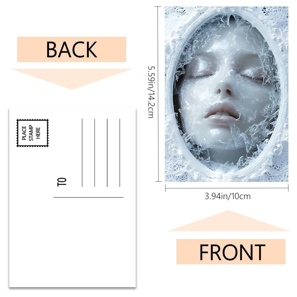 32pcs, Gothic Magic Postcards, Mysterious Witch, Birthday/Anniversary Gifts, Collectibles, Suitable for Gifting, Mailable.