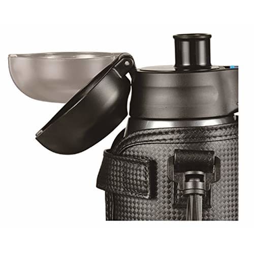 PEARL METAL Direct Bottle 1100 Pink X Black with Pouch, Charger Neo HB-5251, 1.1L