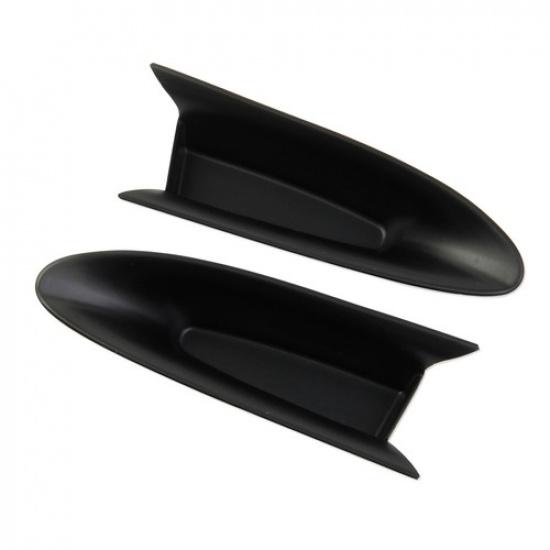 Matte black inner door armrest storage box trim fit for Nissan 370Z 2009-