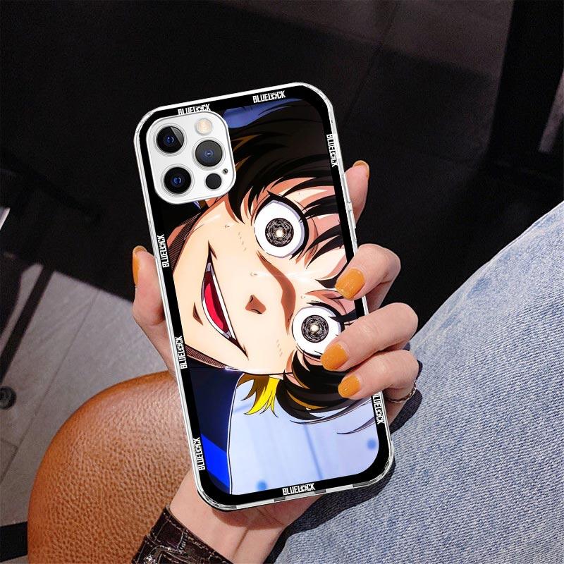 Japan Anime Blue Lock Phone Case For iPhone 17 Air 16 Pro Max 16E 15 + 14 Plus 11 12 13 Mini 7 8 SE Gift Print Cover Fundas 17 A