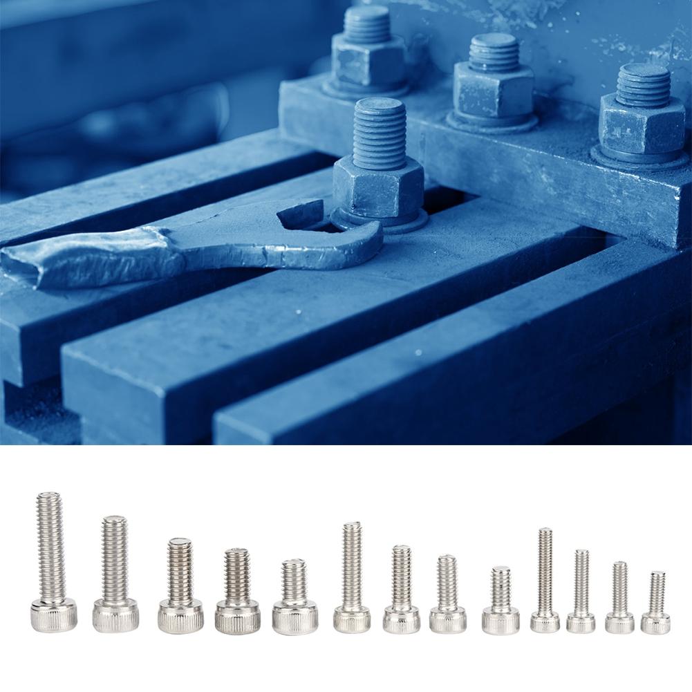 305PCs Screw Combination Set 304 Stainless Steel Hardware Fastener Power Tool Accessory