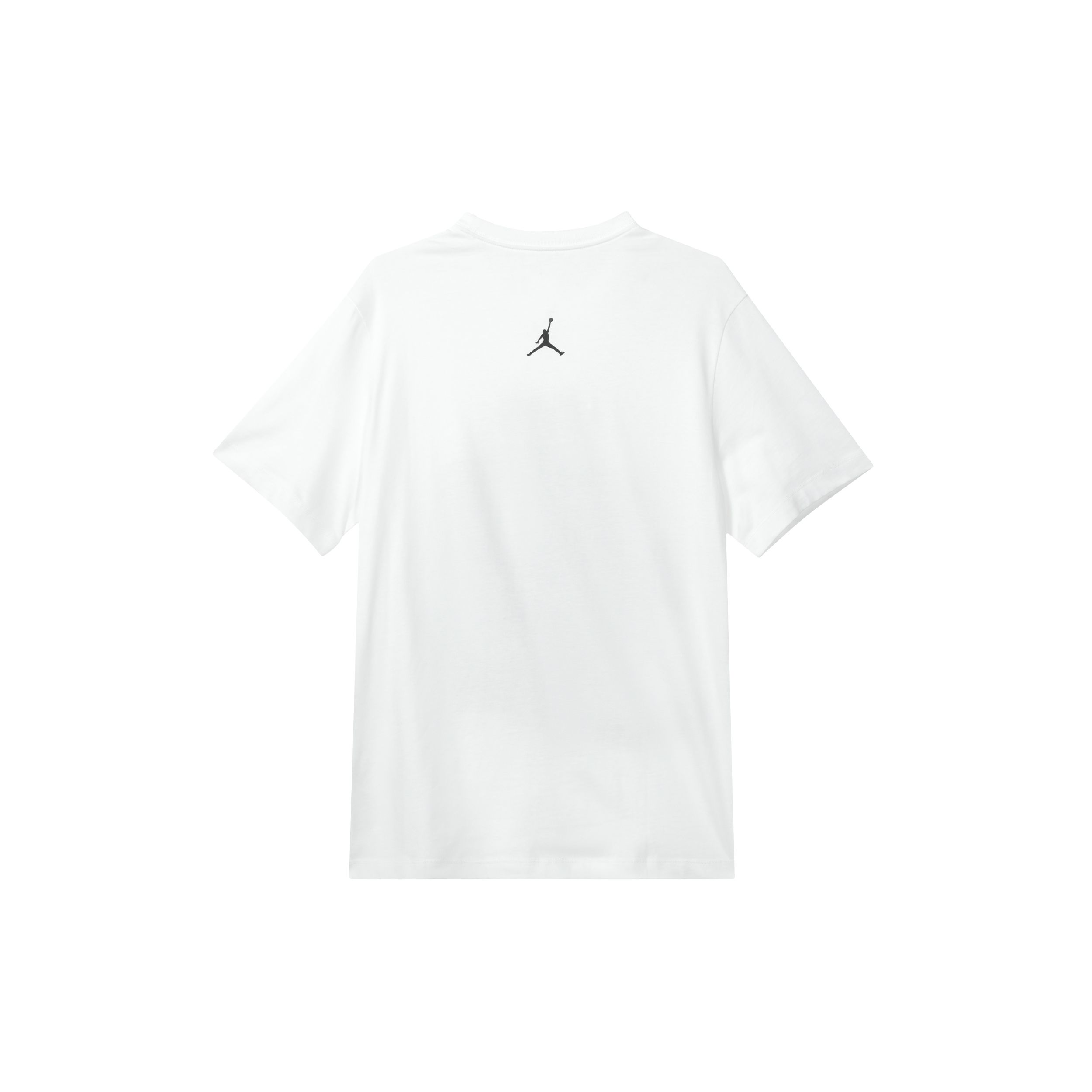 

Jordan Футболка мужская повседневная с коротким рукавом и круглым вырезом с американским винтажным принтом и буквенным принтом, белая FN6017-100 L