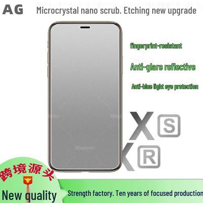 Matowe Szkło Hartowane na Ekran Apple i12/6.1/6.7 do XsMax, XR, 6S - Folia Ochronna na Oczy