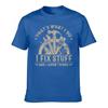 Unisexs Cotton Tshirt Thats What I Do I Fix Stuff And I Know Things Handyunisex Graphic Tee