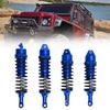 RC   Set Aluminum Alloy Front Rear Oil Filled   Damper Replacement for Slash 4x4 1Celsius10 RC Crawler Car