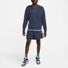 Nike Sweatshirts Men's Blue Crew Neck Moderate Regular DQ4584-437