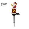 Weather Resistant Lawn Lights Solar Garden Stake Light Waterproof Christmas Outdoor LED Lamp with Warm Landscape Lighting Glow Decorative for Patio