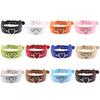 PU Imitation Leather Gothic Punk Choker Short Necklace Hollow Heart Shape Connector Choker