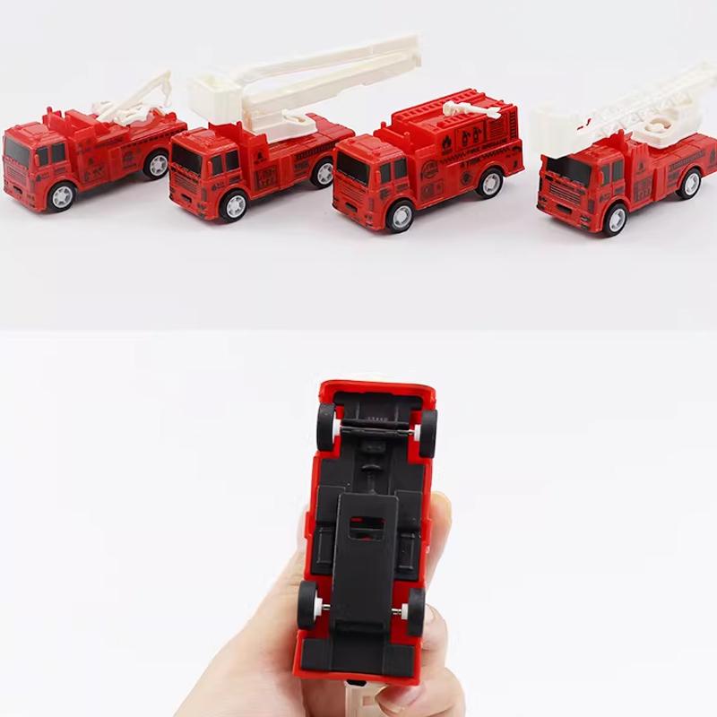 1Pcs Kids Toy Car Inertia Sanitation Truck Models Pull Back Engineering Vehicle Boys Toys For Children Ideal Gifts For Boys Kids