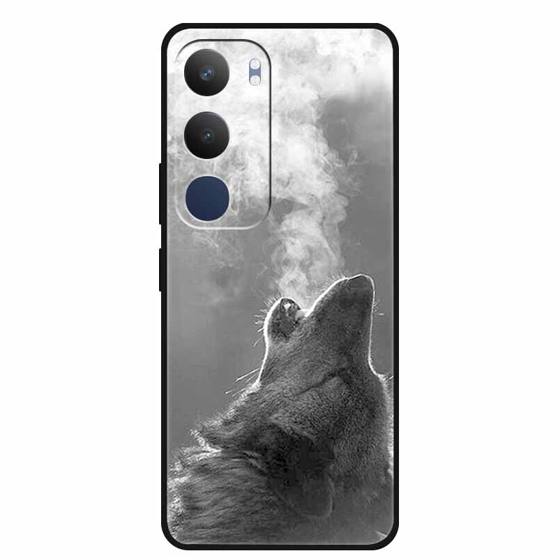 For Vivo Y19s 4G Case Y 19s 6.68" Soft Silicone TPU Phone Case for Vivo Y19s Pro 4G Cartoon Animal Shockproof Cover Y19 s Pro 4G