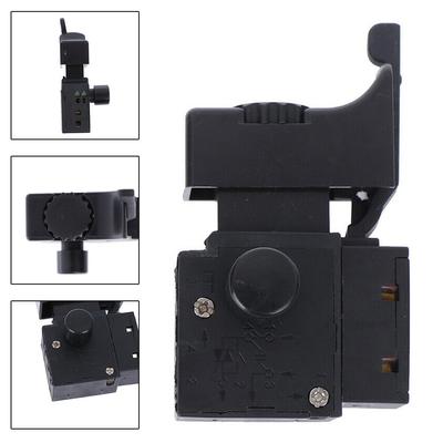 6A 250V 5E4 Trigger Button Switch FA2-6/1BEK ABS Plastic Electric Drill