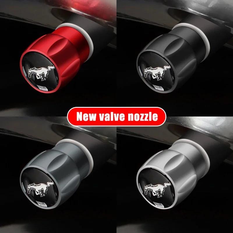 Para Ford Mustange F150 Roush Raptor Fusion Explorer Focus Edge Kuga Transit GT350 550 Tapones de Válvula de Neumático de Rueda de Coche Cubiertas de Vástago de Llanta