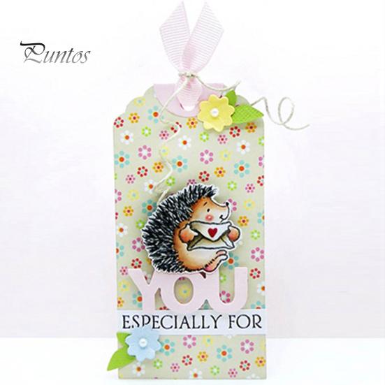 Gift Tag Label Metal Cutting Dies DIY Scrapbook Paper Card Photo Decor Stencil