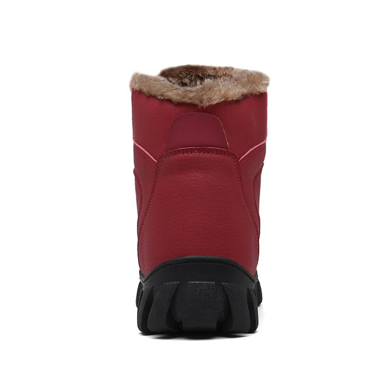 Pánské zimní boty Dámské boty do sněhu Horolezecké boty s kožíškem Vodotěsné Unisex turistické boty pro volný čas