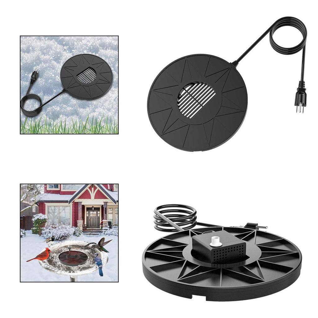 Bird Bath Heater 70W Birdbath Water Heater for Outdoor Backyard Garden