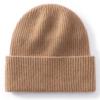 Cashmere hat autumn and winter knitted hat men's and women's knitted hat thermal bag head knitted hat new thermal knitted hat