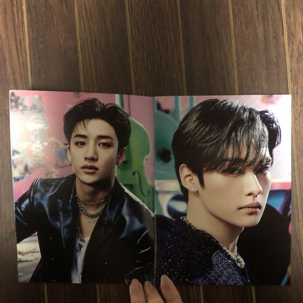 [USED] Stray Kids CD, clear file, magazine, strap