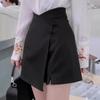 Plus Size Chinese National Style Irregular Summer Suit: High Waist Slimming Skirt with Shorts