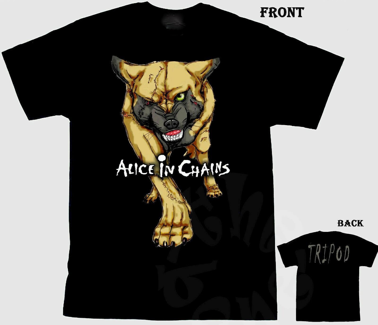 ALICE IN CHAINS – Tripod – American Rock Band T-Shirt All Size S-4XL M