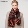 MARJA KURKI Fine Wool Printed Shawl Scarf