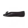 Salvatore Ferragamo Ferragamo Vara Bow Leather Ballet Flat Black