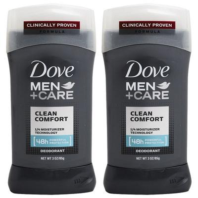Dove Men +Care Deodorant Clean Comfort, 85 g, 2 kusy