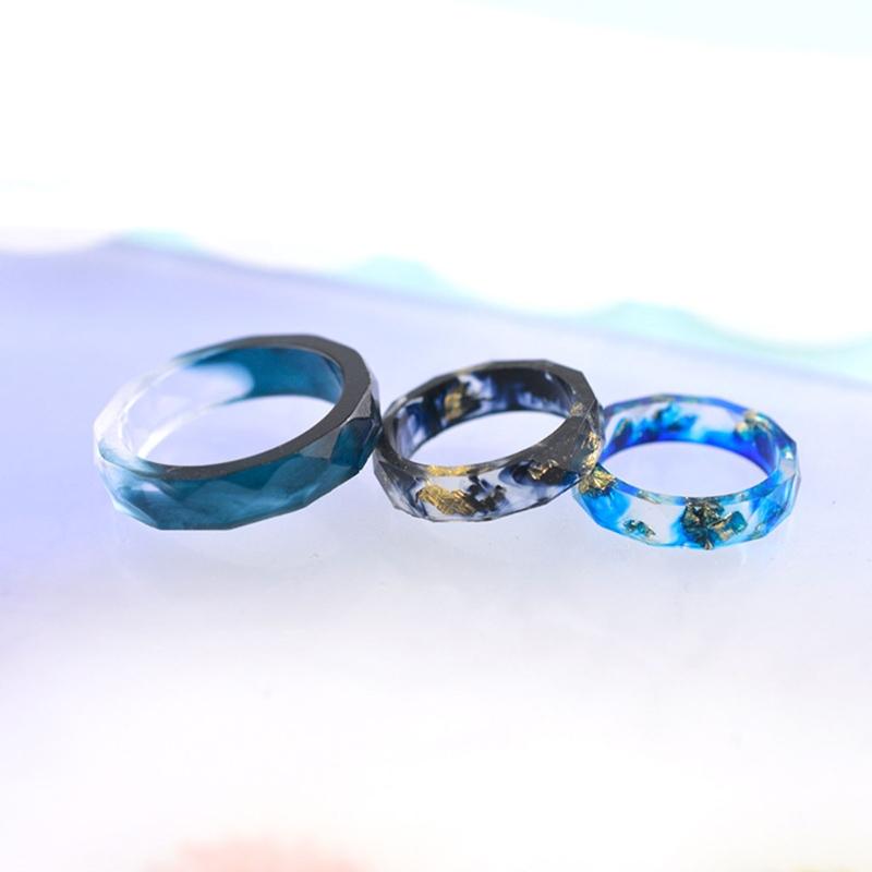 Handmade Earrings Necklace Ring Casting Mold DIY Keychain Mold Assorted Rings Silicone Mold Jewelry Rings Resin Mold