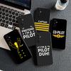 Cover for Motorola Moto G86 G57 E14 E15 G14 G34 G35 G84 G24 A54 G15 Power E22 Case Aircraft Travel Airplane Pilot Epaulette