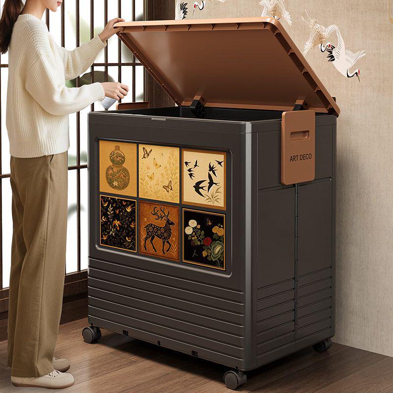 Foldable Clothing Storage Cabinet with 1000+ Add-Ons - Large Capacity, No Installation Needed