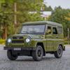 1:18 Scale Russia UAZ Hunter RV Model Car Toys Alloy Diecast Off-road Vehicles Sound Light Doors Opened Pull Back for Boys Gifts