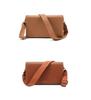 Women's Medium Crossbody Bag: Simple, Versatile, Large-Capacity, High-Grade Soft Leather, Commuter-Friendly Square Design.