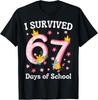 I Survived 67 Days Of School 6 7 Teachers Kids Six Seven T-Shirt