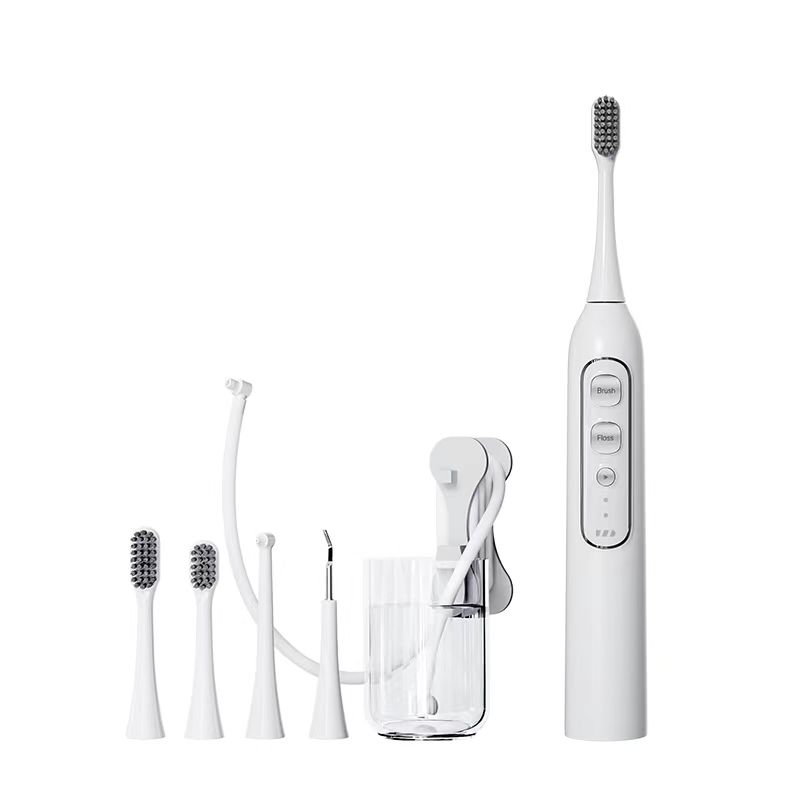 3-in-1 High-Frequency Timed Ultrasonic Electric Toothbrush Soft Smart LED IPX7 High-End Multifunctional Dental Care Teeth