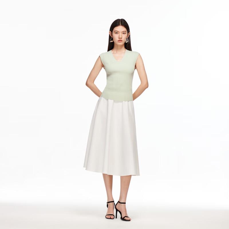 VEROMODA 2025 Autumn V-Neck Sleeveless Knit Top