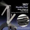 240w Fast Charging Foldable Bracket Data Cable 1.5m Data Wire with Phone Tablet Stand for Apple IPhone 17 IPad Xiaomi Samsung