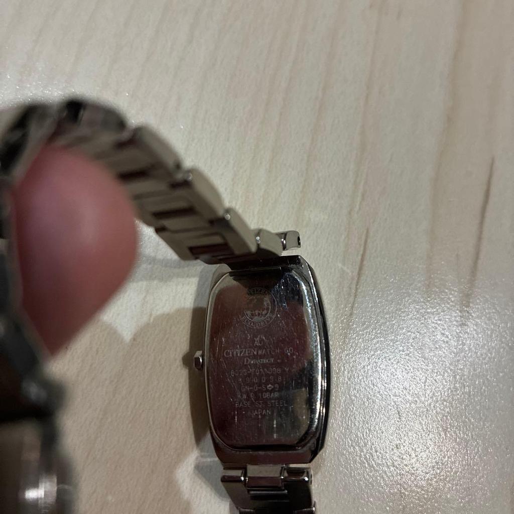 Used CITIZEN XC Quartz Watch Silver