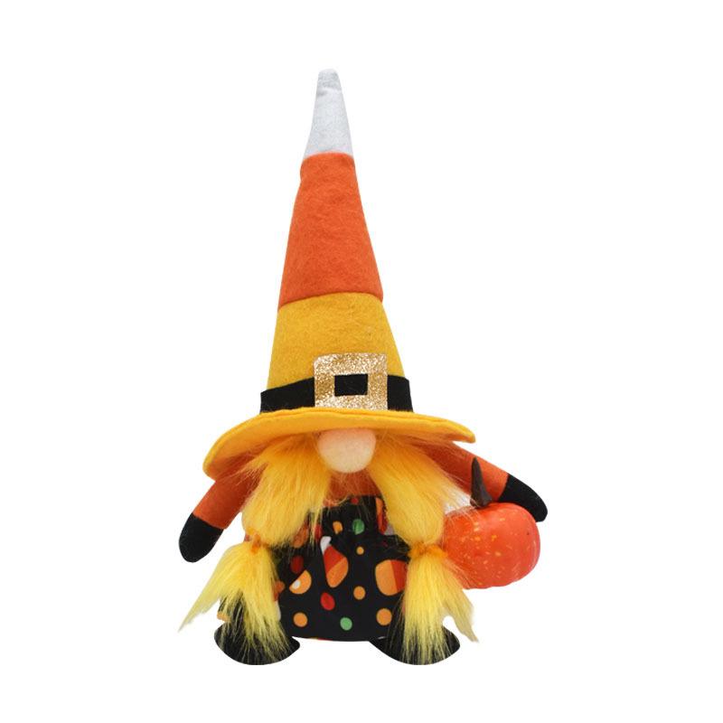 2026 Halloween Decorations: Pumpkin Bat Gnome Ornaments & Faceless Dolls