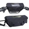 Waterproof Multi-functional Motorcycle Handlebar Bag with Touchscreen Navigation and Large Capacity