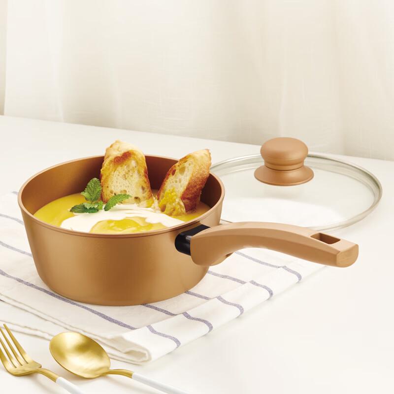 VISIONS Corning Caramel Series Milk Pot with Lid