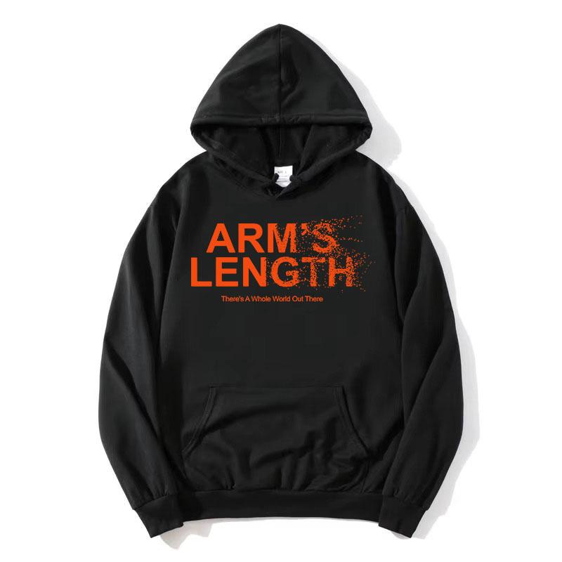 There s A Whole World Out There Hoodies Arm s Length Band Unisex Sweatshirts Fleece Long Sleeve Hooded Pullovers XS