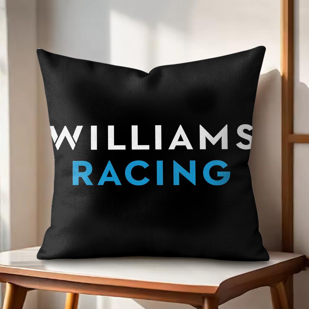 

WWilliams Racing Cushion Cover Natural Linen Organic Fabric DoubleSided Printing Couch Pillow Covers Home Decor 30x30cm