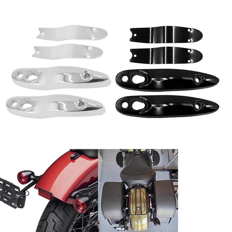 Harley Softail Rear Turn Signal Relocation Bracket for Fat Boy, Road King, Street Bob, Breakout, Dyna