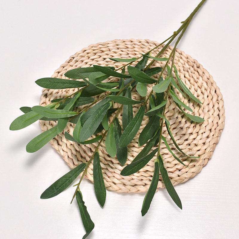 Leaves Simulation Olive Leaf Home Soft Decoration Hotel Shopping Decoration Mall