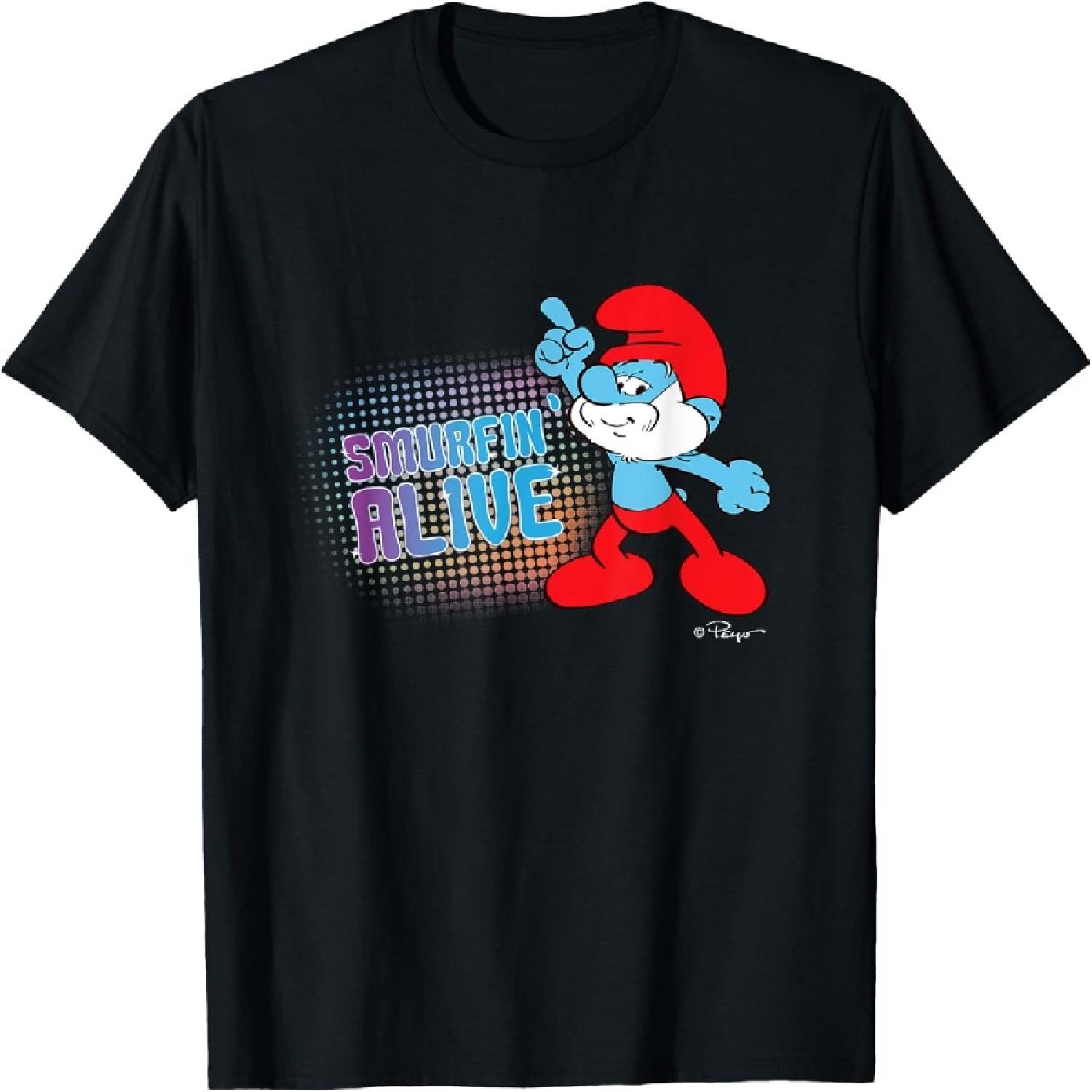 The Smurfs Papa Smurf Smurfin Alive T-Shirt XXXXXL разноцветный