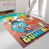 Gumball Teppich für Wohnzimmer Schlafzimmer Zuhause Sofadekoration, Rutschfeste Bodenmatte für Kinder zum Spielen